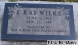 Evelyn June "kay" Carden Wilke