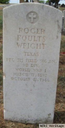 Roger Foults Wright