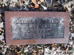 George Herder Layman