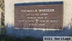 Thomas R Wheeler