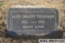 Mary Brady Shrode Thurman