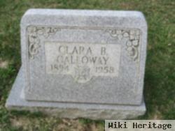 Clara B Mcdonnell Galloway