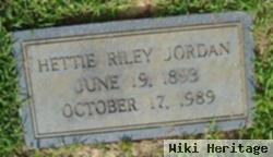 Hettie Riley Jordan