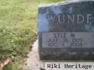 Lyle W Wunderlich