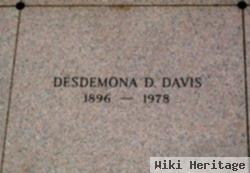 Desdemona D. Davis