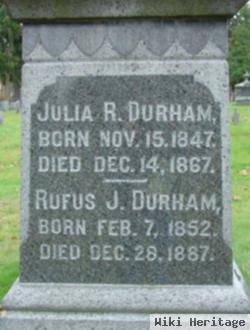 Rufus J. Durham