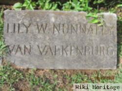 Lily W Nunnally Van Valkenburg