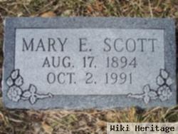 Mary E. Scott