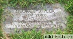 George B Peck