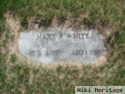 Mary Frances Mcpherson White