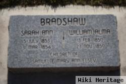 Sarah Ann Bradshaw