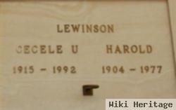 Harold Lewinson