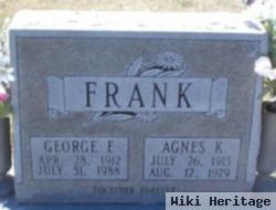 Agnes K Egan Frank