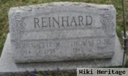 Bernadette M Reinhard