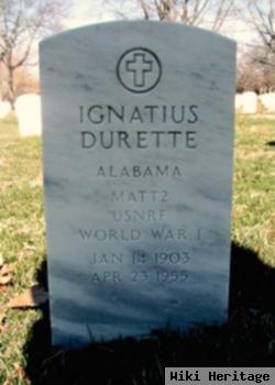 Ignatius Durette, Jr