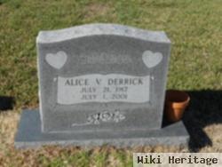 Alice V. Stroud Derrick