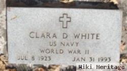 Clara D White