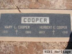 Herbert E Cooper