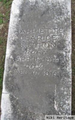 Harriette Clarice Sutton