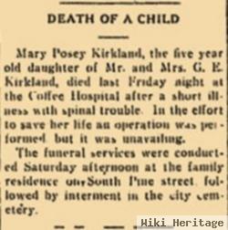 Mary Posey Kirkland