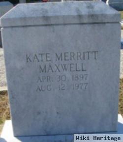 Kate Merritt Maxwell