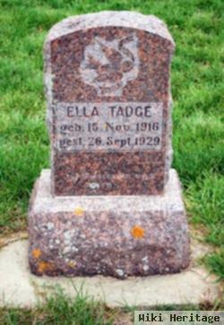 Ella Tadge