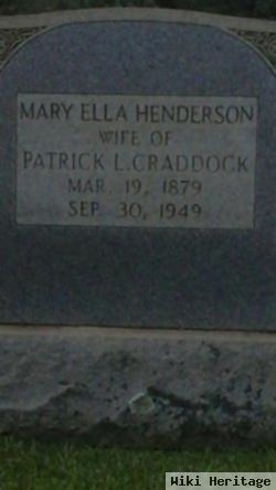 Mary Ella Henderson Craddock
