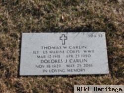 Thomas W Carlin