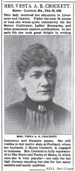 Vesta Reynolds Crockett