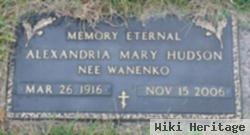 Alexandria Mary Wanenko Hudson