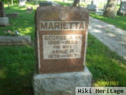 George A Marietta, Sr