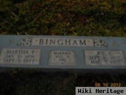 Joseph Carroll "j C" Bingham