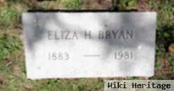 Eliza H Bryan