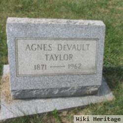 Agnes M. "aggie" Devault Taylor