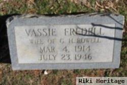 Vassie Fredell Rowell