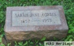 Sarah Jane Corbin