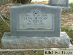 Ersa Duncan Sciscoe