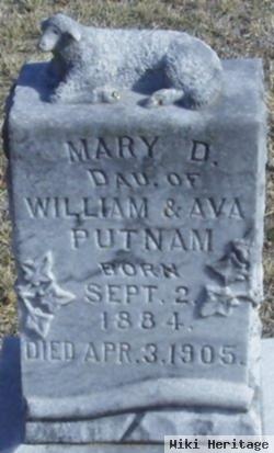 Mary D Putnam