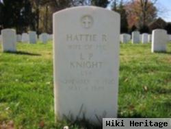 Hattie R Knight