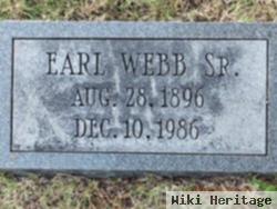 Earl Webb, Sr