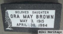 Ora May Prior Brown