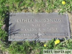 Esther Macdonald Nichols