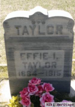 Effie I. Knerr Taylor