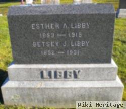 Esther A Libby