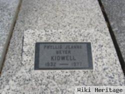 Phyllis Jeanne Beyer Kidwell