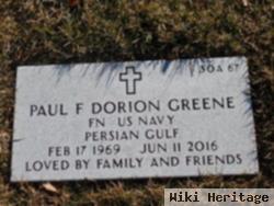 Paul F Dorion Greene