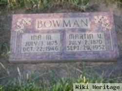 Martin Van Buren Bowman