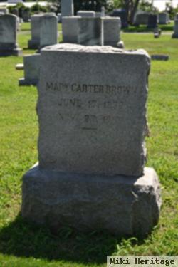 Mary Carter Brown