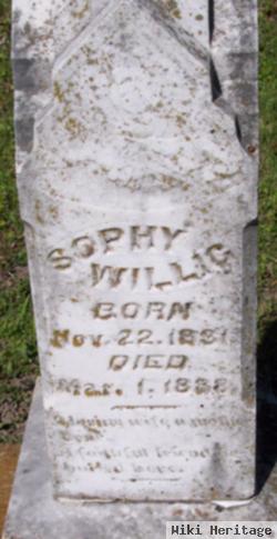 Sophia "sophy" Whippo Willig