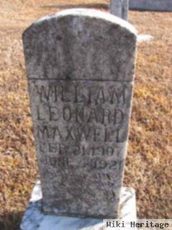 William Leonard Maxwell